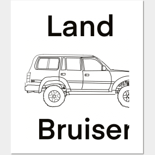 Land bruiser Posters and Art